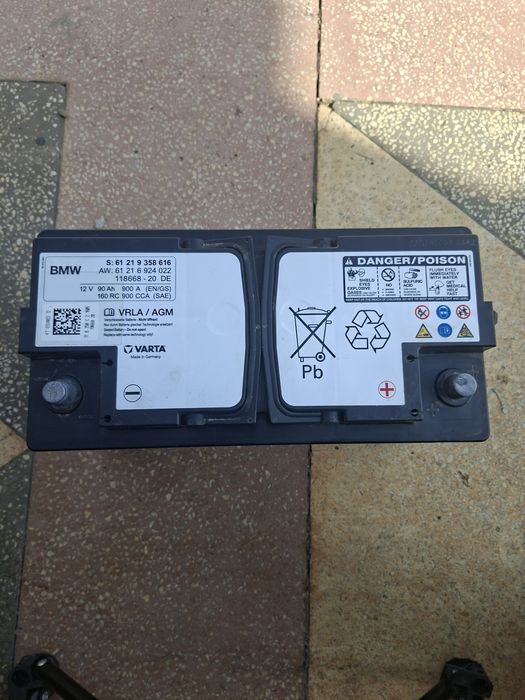 Baterie auto BMW originală VARTA 90Ah 900A START-STOP