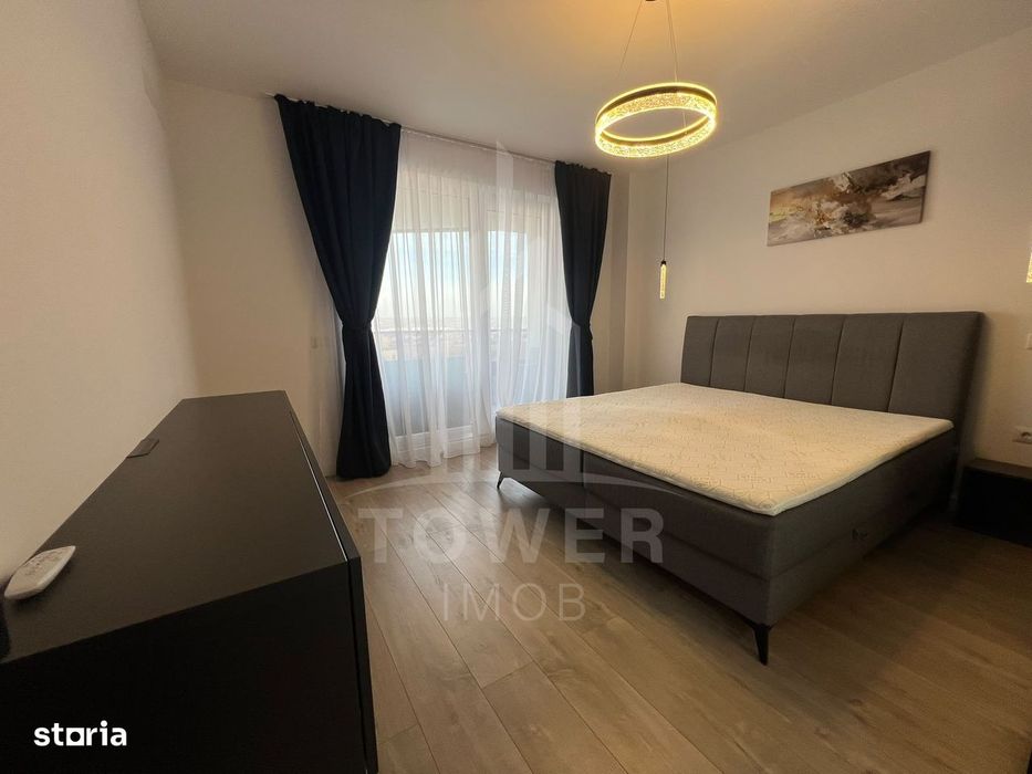 Apartament cu 2 camere de lux  – prima închiriere, lângă Shopping City