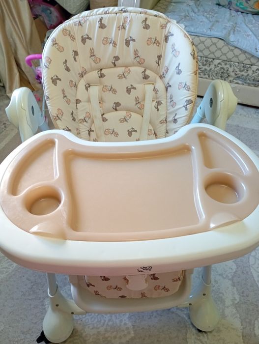 Детский стульчик для кормление ребёнка 3в1
