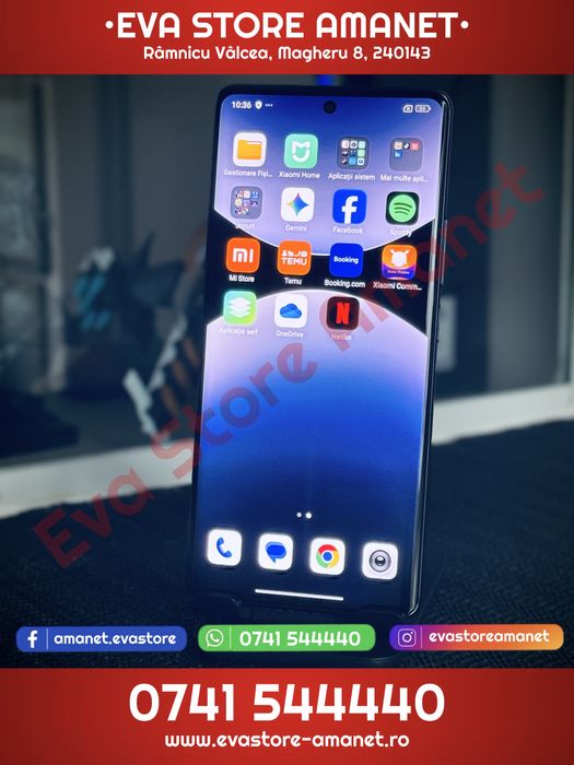 XIAOMI Redmi Note 14 Pro 5G Midnight Black 256GB 8GB RAM Dual SIM