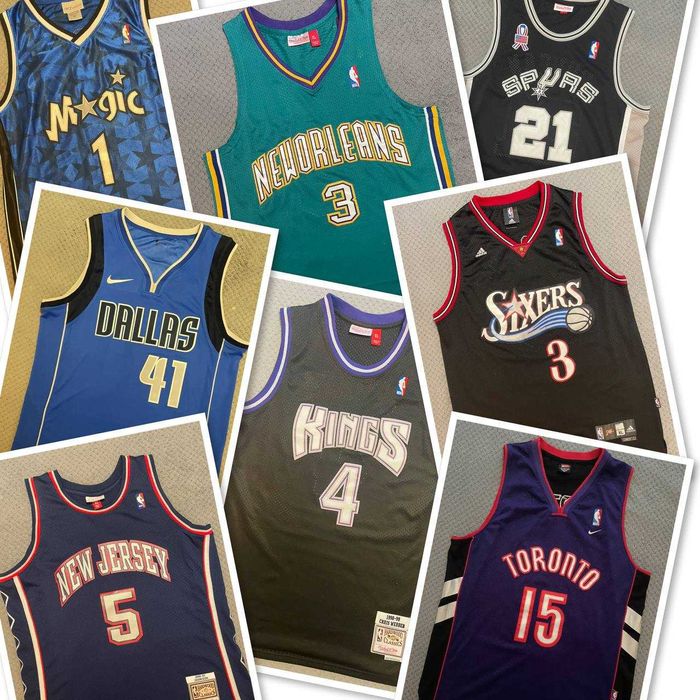 Джерси НБА из личной коллекции