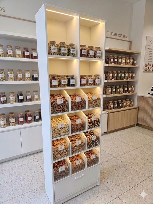 Торговая витрина премиум-класса с LED-подсветкой