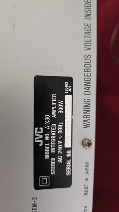 Усилвател JVC A-X30 - като нов