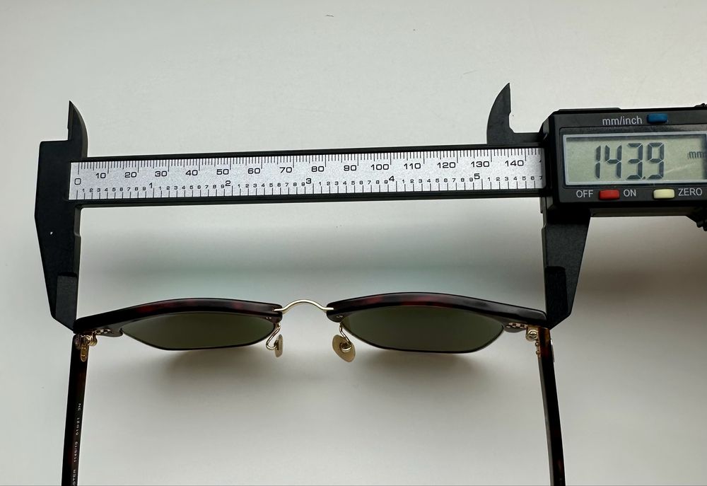 Ray Ban RB3016 Clubmaster зелени огледални/mirror лещи Made in Italy
