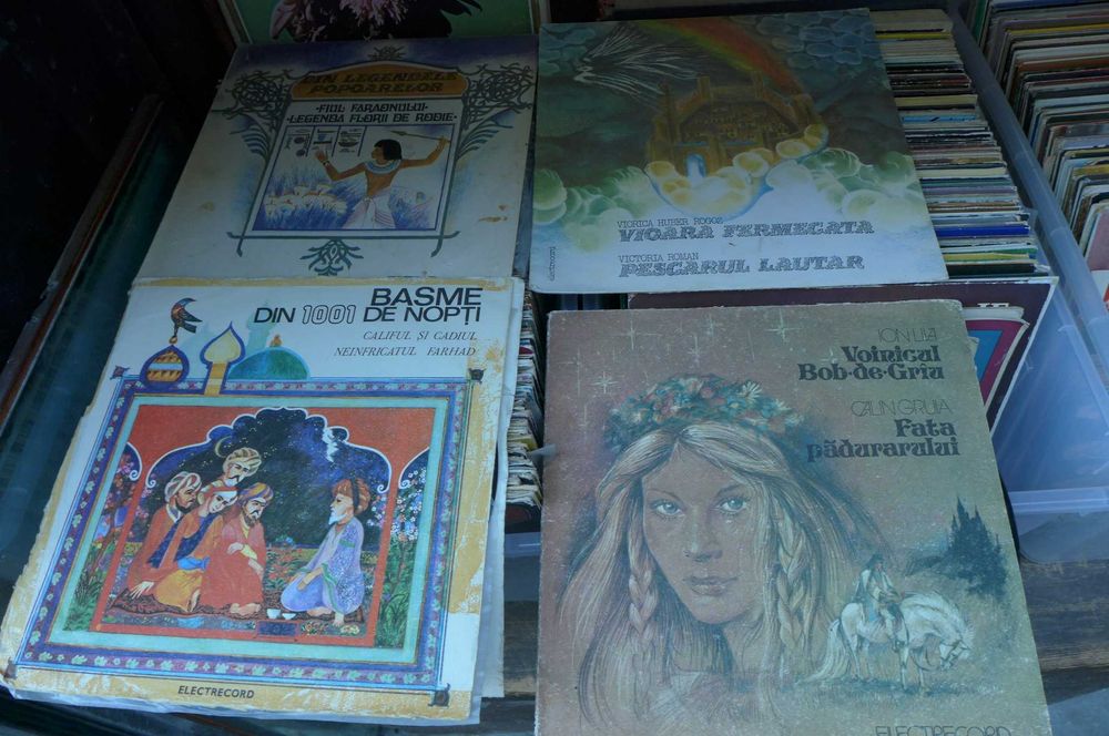 Discuri Vinyl Muzica Romanesca Straina Pop Rock Jazz Povesti Basme Momente Vesele si Muzica Clasica Culta Simfonica - Eurostar/ Electrecord etc.