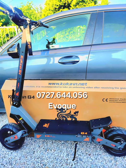 Kukirin G4 Nou sigilat 2025 11 inch 21ah 85km/h 2000w autonomie 120 km