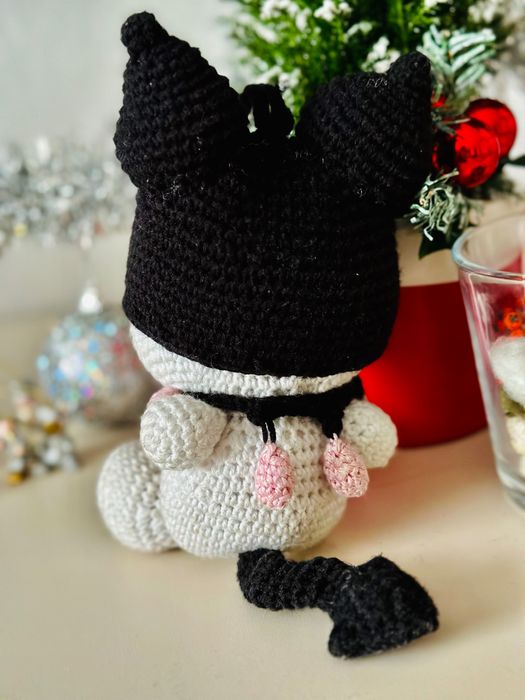 Kuromi tricotat h20cm - nou, se face la comanda