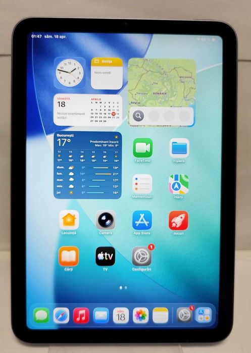 (AG35 B.35058)Tableta Apple A2567 iPad  mini 6th Gen (2021)-1500 Lei Garantie 2 Ani!