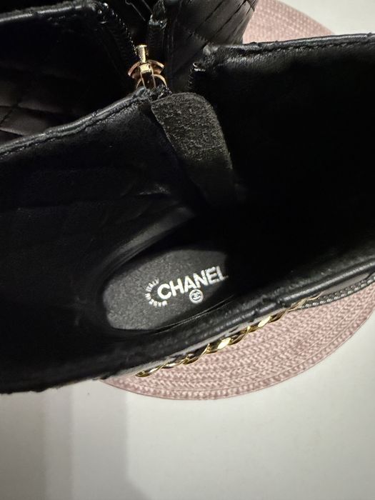 Cizme Chanel  piele naturala 39