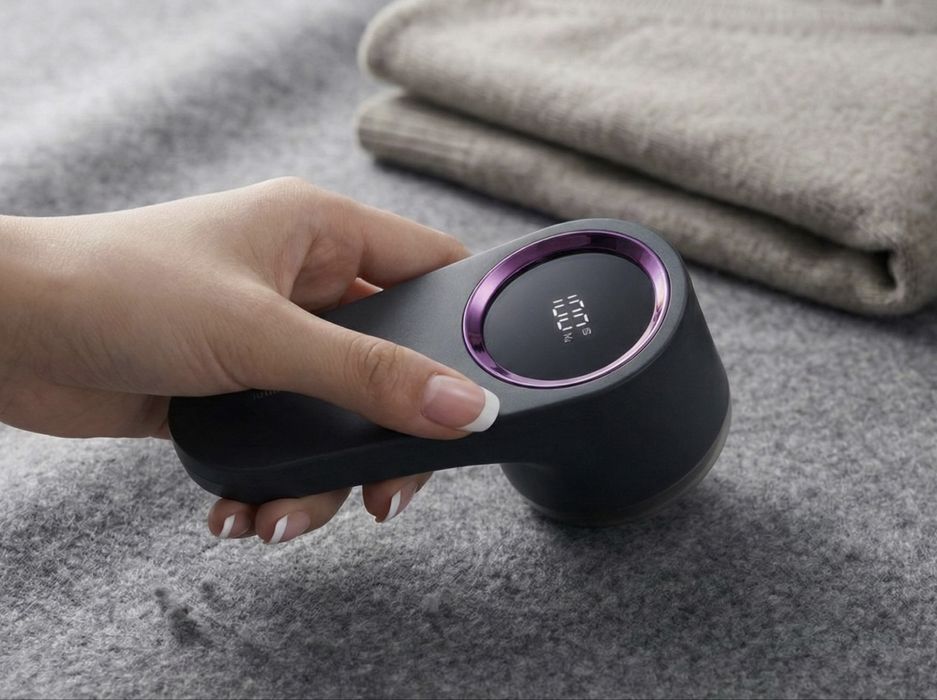 Машинка за премахнане на топчета, косъмчета и власинки от дрехи