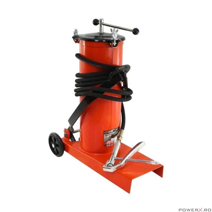 Pompa manuala pentru gresat, capacitate rezervor 6 Litri, furtun 4 m,