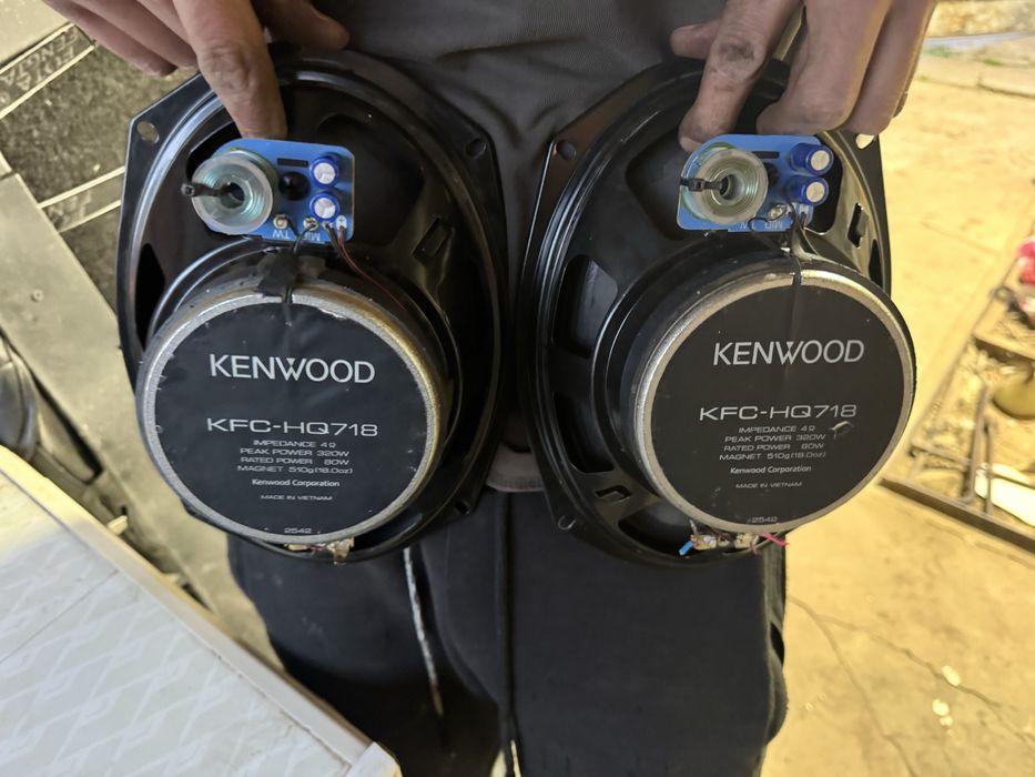 Продам динамики авал kenwood 718