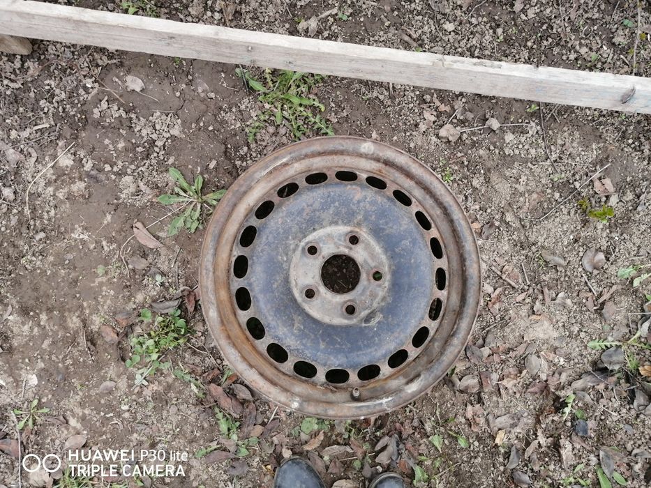 Титановый и железные диски