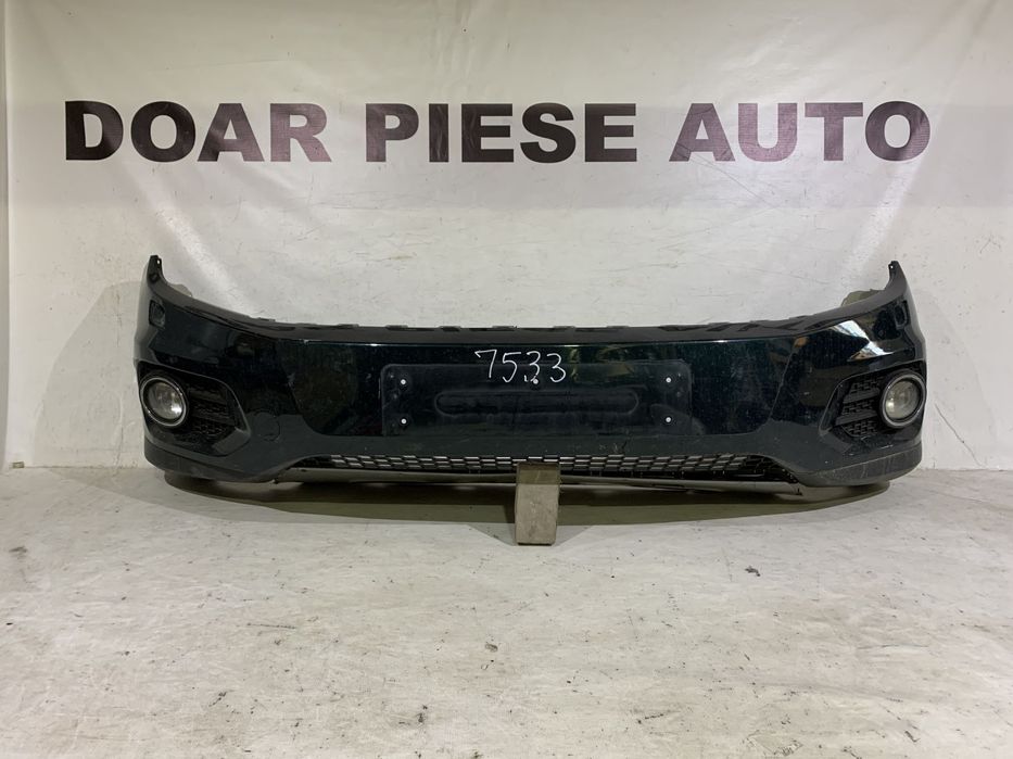 Bara fata, VW Tiguan All Space, 2011, 2012, 2013, 2014, 2015, 2016, cod origine OE 5N0807221T, cu gauri pentru spalatori faruri, completa.