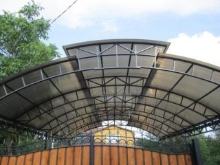 Навес изготовления навесов