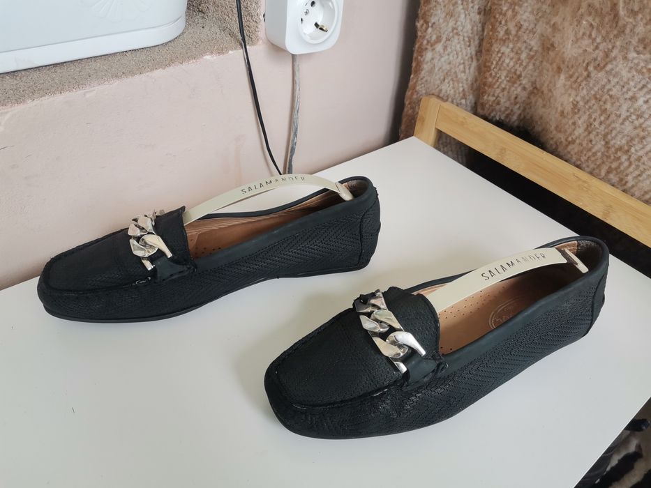 Мокасини от естествена кожа 40 н.