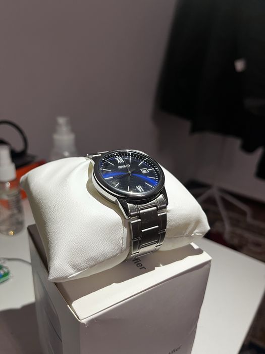 CASIO MTP-V002D-2B3UDF нержавеющая сталь