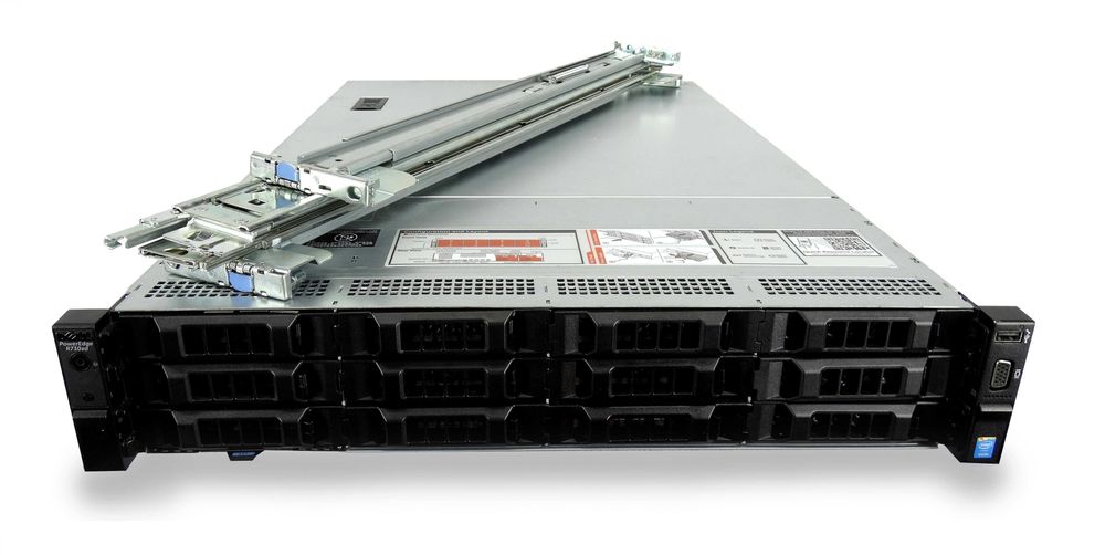 Сервер DELL R730 16SFF/12LFF/2*E5- 2680v4 28c/56th/128Gb DDR4/ГАРАНТИЯ