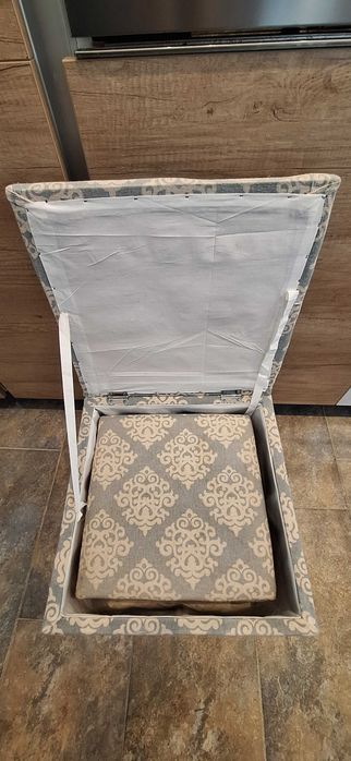 Vand set 2 taburete bleo-gri