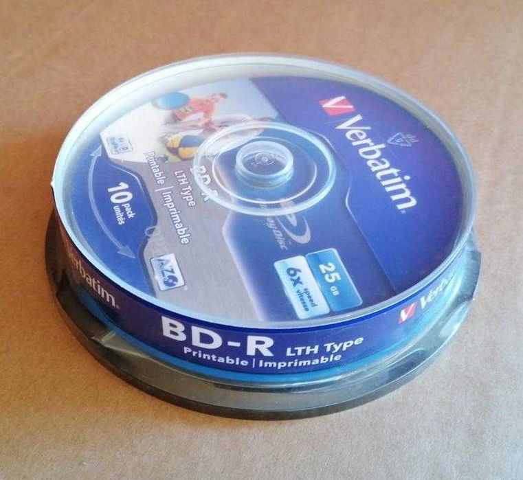 2 x 10 Blue-ray Disc BD-R 25GB 6X Verbatim - sigilate