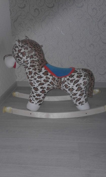 Игрушка-качалка (леопард)