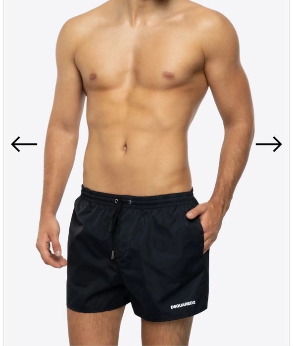 Pantaloni/slip scurti baie Dsquared2 ICON Originali NOI