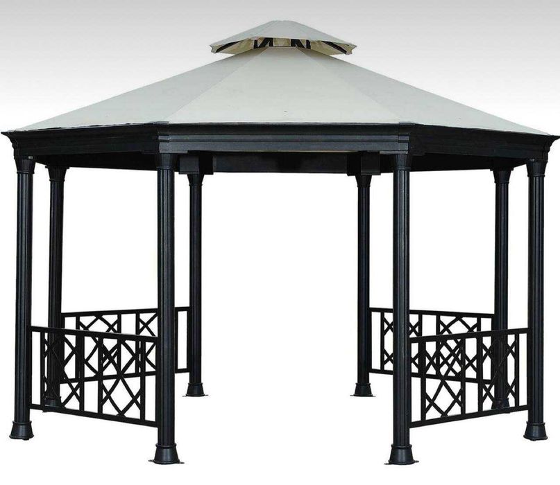 Besedka naves metal reshotka darvoza беседка навес огражденья