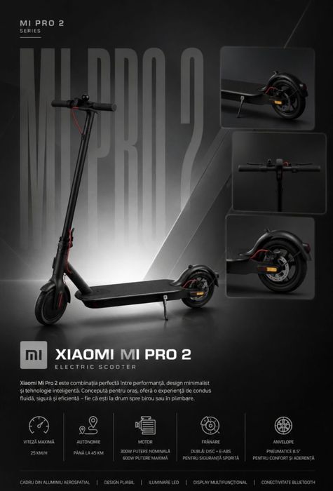 Trotineta electrica Xiaomi Mi Pro 2
