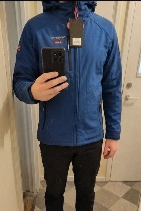 Geaca Geographical Norway Platinum Albastru