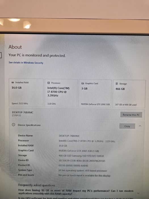 Unitate PC pentru editare video
