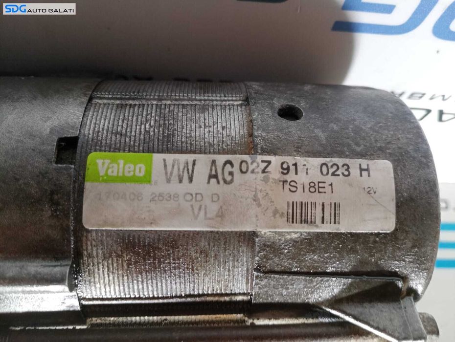 Electromotor Bosch cu 11 Dinti Volkswagen Passat B7 1.4 TSI CDGA CAXA 2010 - 2015 Cod 02Z911023H TS18E1 [B3622]