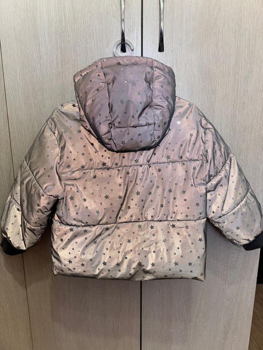 Куртка для девочки светоотражающая