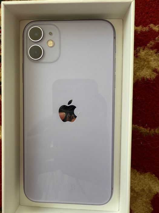 Айфон 11,64 гб,емкость 75%,ремонтқа түспеген,сынбаған
