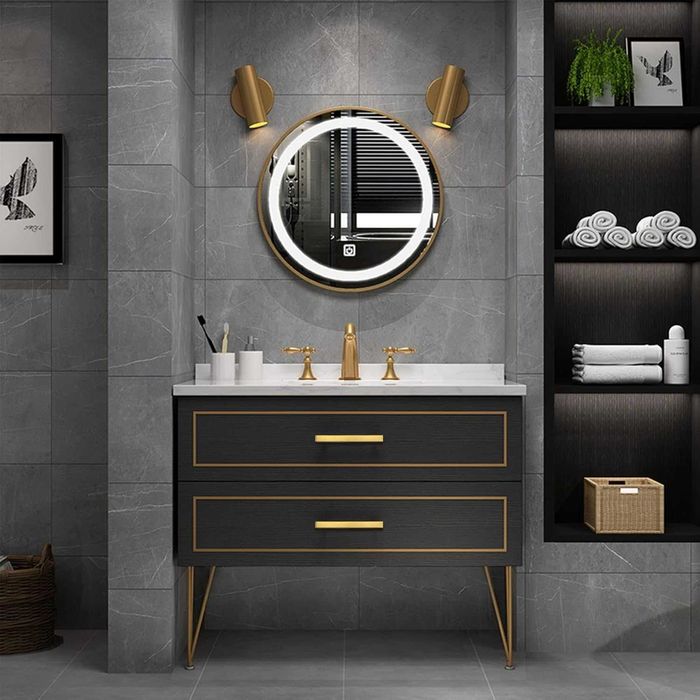 Manere de mobila , pachet de 5,Auriu, 160 sau 192mm