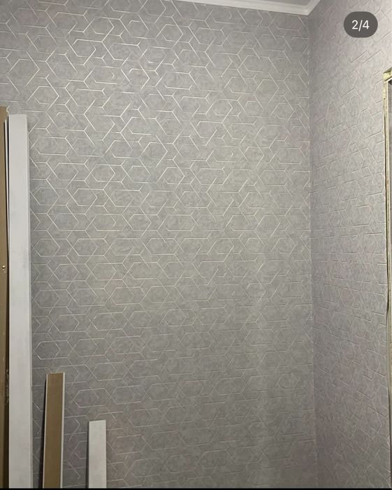 Качественная поклека обоев