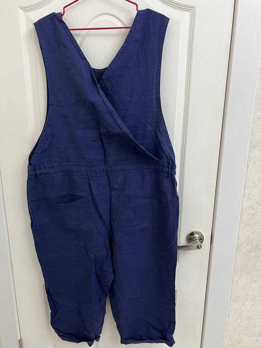 Новые Комбинезон и платье Annyway, размер 54/58, лён 100%