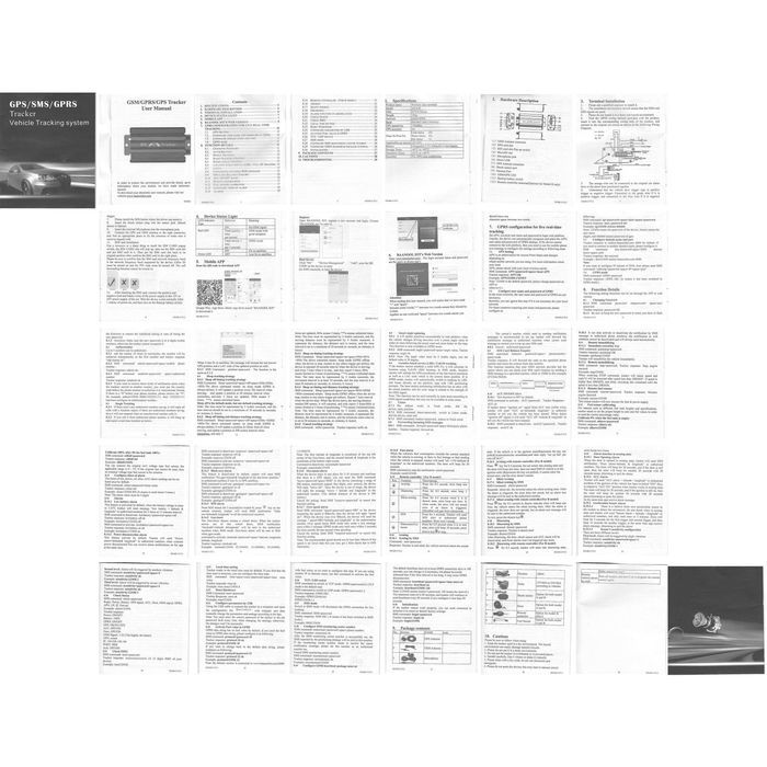 Умный GPS трекер TK-103B