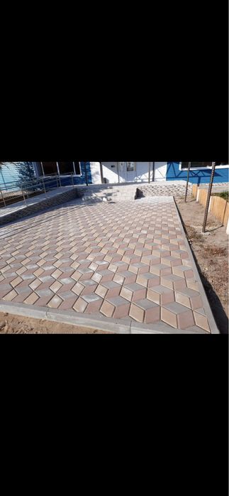 Укладка брусчатки