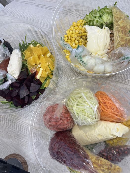 Салаты на вынос