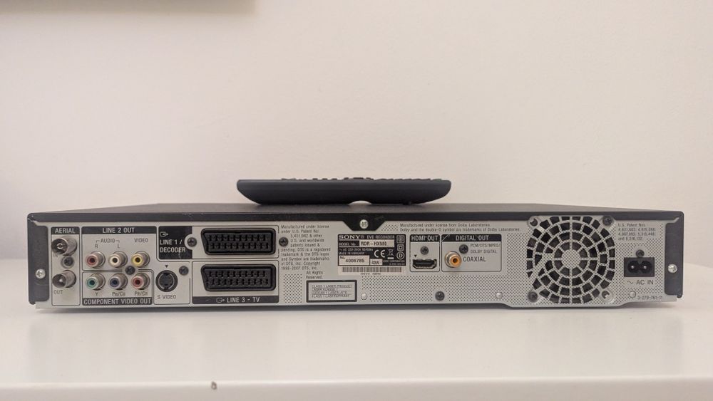 Sony DVD Recorder HX980