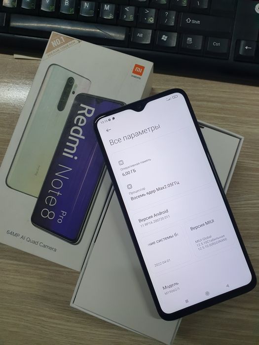 Redmi note 8 Pro 128Gb продам