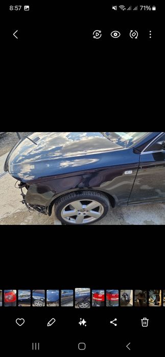 Aripa stanga dreapta Audi A6 C6 Nonfacelift