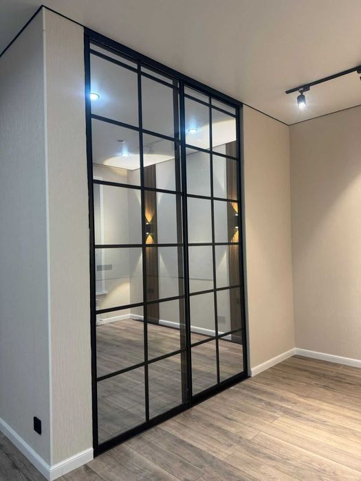 Межкомнатная Перегородка Лофт из Стекла — Современный Дизайн