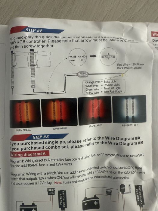Steag led atv, ssv, scuter, can-am