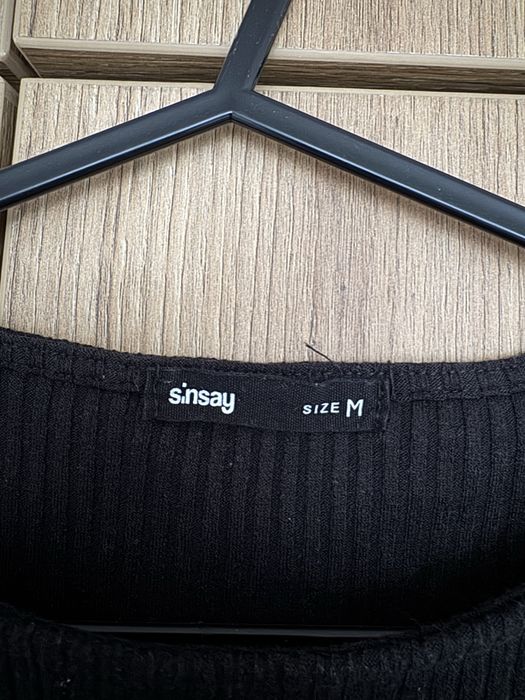 Черен топ Sinsay