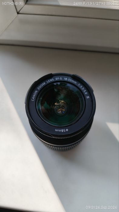 Продаётся объектив (kit) Canon EF-S 18–55