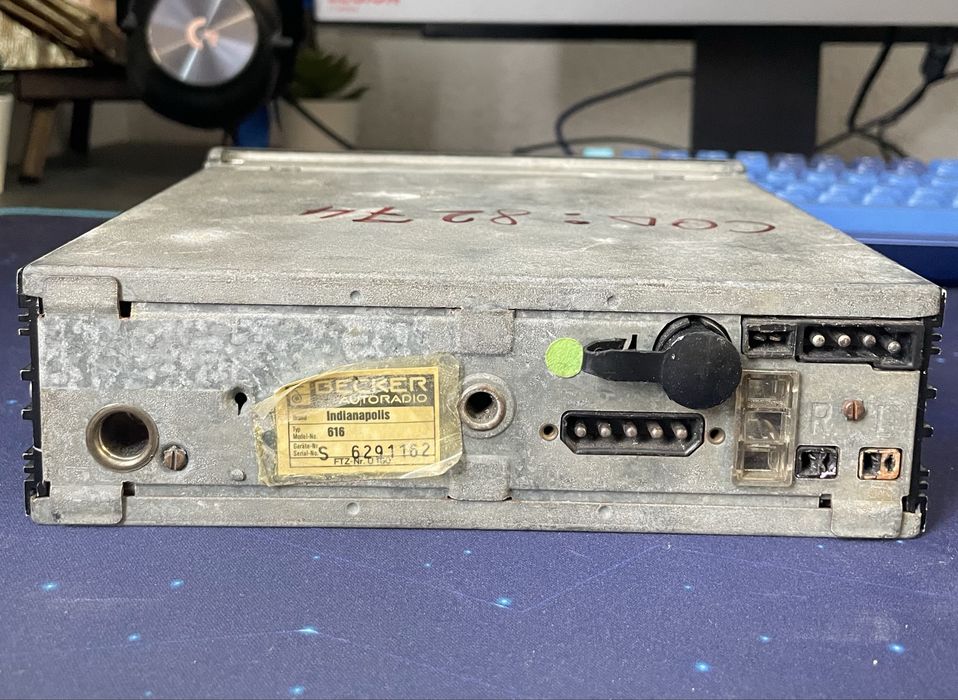 Radio Casetofon Becker Mexico Cassette (Mercedes, Porsche, Bmw)