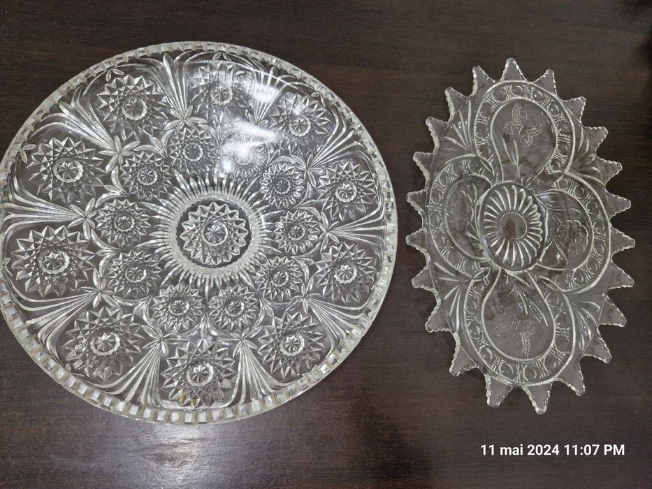 Platouri mari portelan,sticla,farfurii