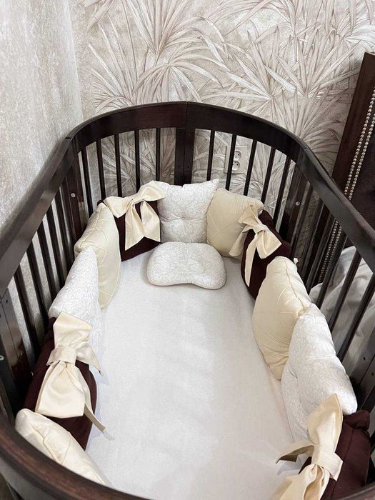 Детский манеж из дерева