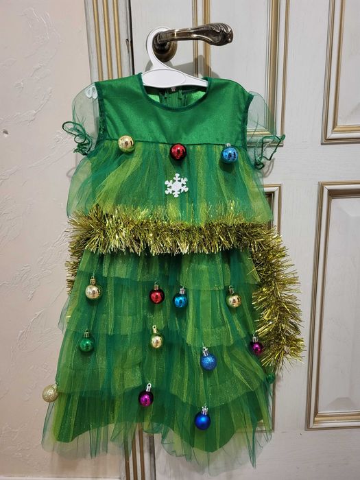 Новогоднее платье детское